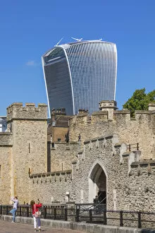 Images Dated 5th September 2019: England, London, Tower of London and The Walkie Talkie Building