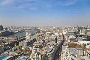 England, London, View of London from St Pauls cathedral