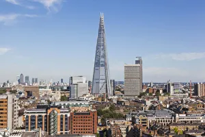 Images Dated 30th September 2016: England, London, View of Southwark and The Shard from Tate Modern