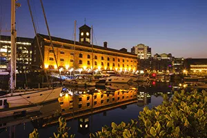 England, London, Wapping, St. Katharine Docks