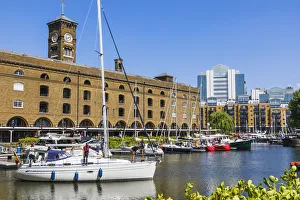 England, London, Wapping, St. Katharine Docks