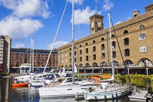 Images Dated 2nd June 2017: England, London, Wapping, St.Katharine Docks