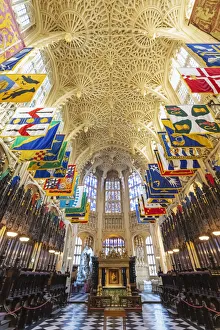 Images Dated 20th January 2022: England, London, Westminster Abbey, Henry VIIIs Lady Chapel