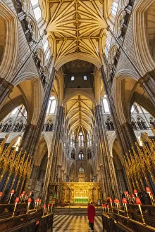 Images Dated 20th January 2022: England, London, Westminster Abbey, The Choir