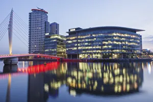 England, Manchester, Salford, The Quays, Media City