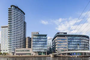 England, Manchester, Salford, The Quays, Media City