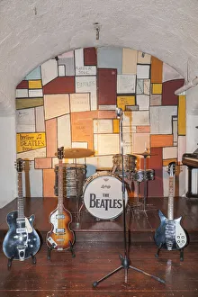 England, Merseyside, Liverpool, Albert Dock, The Beatles Story, Interior Exhibit of