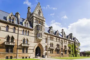 England, Oxfordshire, Oxford, Christ Church College, Meadow Gate Entrance