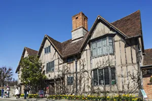 Images Dated 8th July 2013: England, Warwickshire, Stratford-upon-Avon, Halls Croft