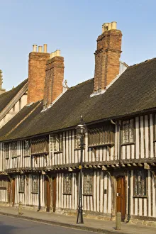 Images Dated 11th May 2010: England, Warwickshire, Stratford-upon-Avon, Church Street, Almshouses