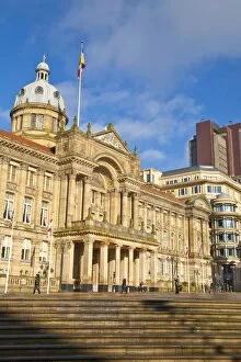 Images Dated 26th February 2009: England, West Midlands, Birmingham, Victoria Square, Council House