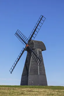Brighton Prints: England, West Sussex, Brighton, Rottingdean, Rottingdean Windmill on Beacon Hill
