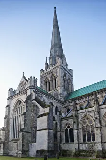 Images Dated 26th June 2012: England, West Sussex, Chichester, Chichester Cathedral