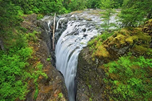 Western Canada Collection: Englishman River Falls Englishman River Falls Provincial Park, British Columbia, Canada
