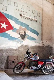 North And Central America Prints: Entrance to La Guarida restaurant, Havana, Cuba, Caribbean