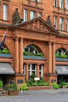 Residential Building Prints: Entrance of Waldorf Astoria Edinburgh - The Caledonian Hotel