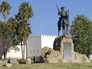 German Colony Gallery: The Equestrian Statue in Windhoek commemorates the