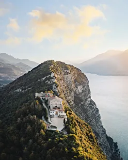 Garda Lake Prints: Eremo di Montecastello, Tremosine, Garda Lake, Brescia province, Lombardy, Italy