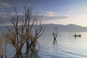 Erhai Lake at sunrise, Dali, Yunnan, China