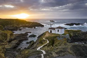 Ermita da Vire do Porto, Valdovino, La Coruna, Galicia, Spain