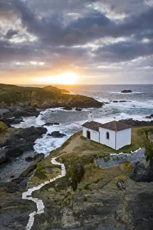 Ermita da Vire do Porto, Valdovino, La Coruna, Galicia, Spain
