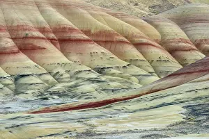 Slopes Prints: Eroded, exposed laterite and mudstone sediments in a sagebrush environment