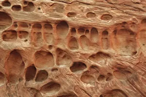 Emery Prints: Erosion details im Little Wildhorse Canyon - USA, Utah, Emery