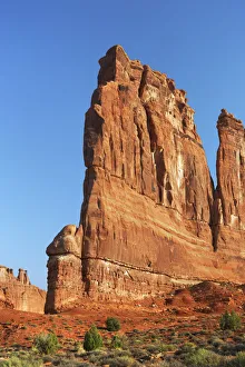 Grand Prints: Erosion landscape at The Organ - USA, Utah, Grand, Arches National Park