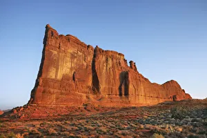 Grand Prints: Erosion landscape at Tower of Babel - USA, Utah, Grand, Arches National Park