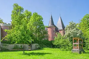 Luxembourg Prints: Erpeldange castle near Ettelbruck, Canton Diekirch, Luxembourg