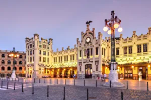 Estacio del Nord railway station, Valencia, Comunidad Valenciana, Spain