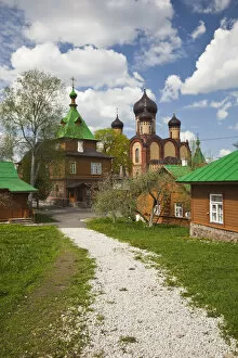Images Dated 8th October 2010: Estonia, Northeastern Estonia, Kuremae, Russian Orthodox Puhtitsa Convent, b. 1895
