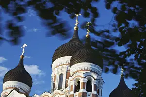 Estonia, Tallinn, Toompea, Alexander Nevsky Cathedral