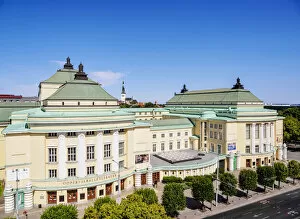 Opera House Gallery: Estonian National Opera House, elevated view, Tallinn, Estonia