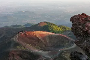 Etna Prints: Etna volcano, Sicily. Silvestri craters on the southern part of the Etna volcano
