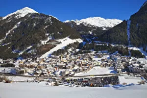 Europe, Austria, Tyrol, Ischgl in winter