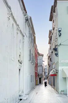 Images Dated 6th August 2014: Europe, Croatia, Dalmatia, Zadar, a nun walking along a street in the historic centre