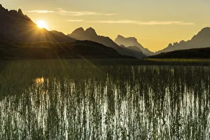Pass Prints: Europe, Dolomites, Falcade, Belluno province, Veneto, Italy