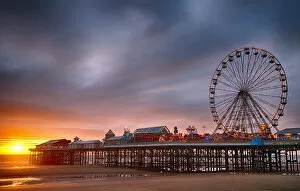 Images Dated 8th March 2013: Europe, England, Lancashire, Blackpool, Blackpool Central Pier