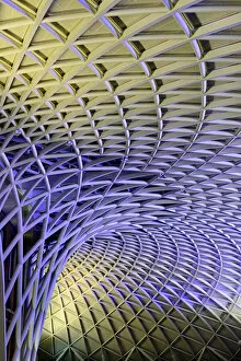 Roof Collection: Europe, England, London, Kings Cross Station
