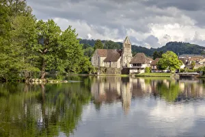 Europe, France, Nouvelle-Aquitaine, Correze, Beaulieu-sur-Dordogne