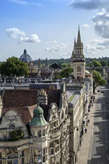 Europe, Great Britain, England, Oxfordshire, Oxford University, skyline of Oxford