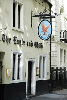 Europe, Great Britain, England, Oxfordshire, Oxford, The Eagle and Child pub (aka Bird