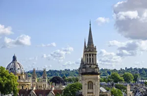 Europe, Great Britain, England, Oxfordshire, Oxford University, skyline of Oxford