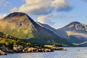 Images Dated 9th August 2017: Europe, Great Britain, England, Cumbria, Lake District, Wast Water or Wastwater lake