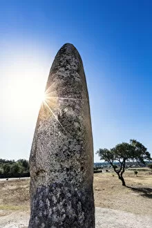 Images Dated 14th September 2017: Europe, Iberia, Portugal, The Alentejo, megalith, megalithic monument - the Meada