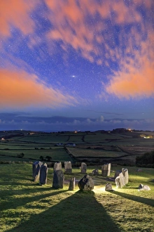 Images Dated 30th July 2017: Europe, Ireland, Cork, Drombeg stone circle