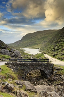 Europe, Ireland, ring of Kerry, Gap of Dunloe at sunset
