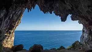 Images Dated 1st December 2020: europe, Italy, Apulia. Salento, the grotta delle Cipolliane
