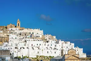 Ostuni Prints: Europe, Italy, Apulia. The white town of Ostuni